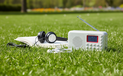 Daily Meditation 1 NKJV Audio Bible Player- New King James Version Electronic Bible (with Rechargeable Battery Charger Ear Buds and Built-in Speaker)