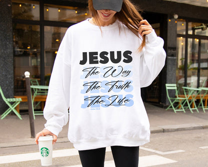 Jesus The Way The Truth The Life - Modern Faith Home Decor
