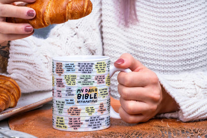 Start Your Day: Daily Bible Affirmations Coffee Mug, 11oz 15oz